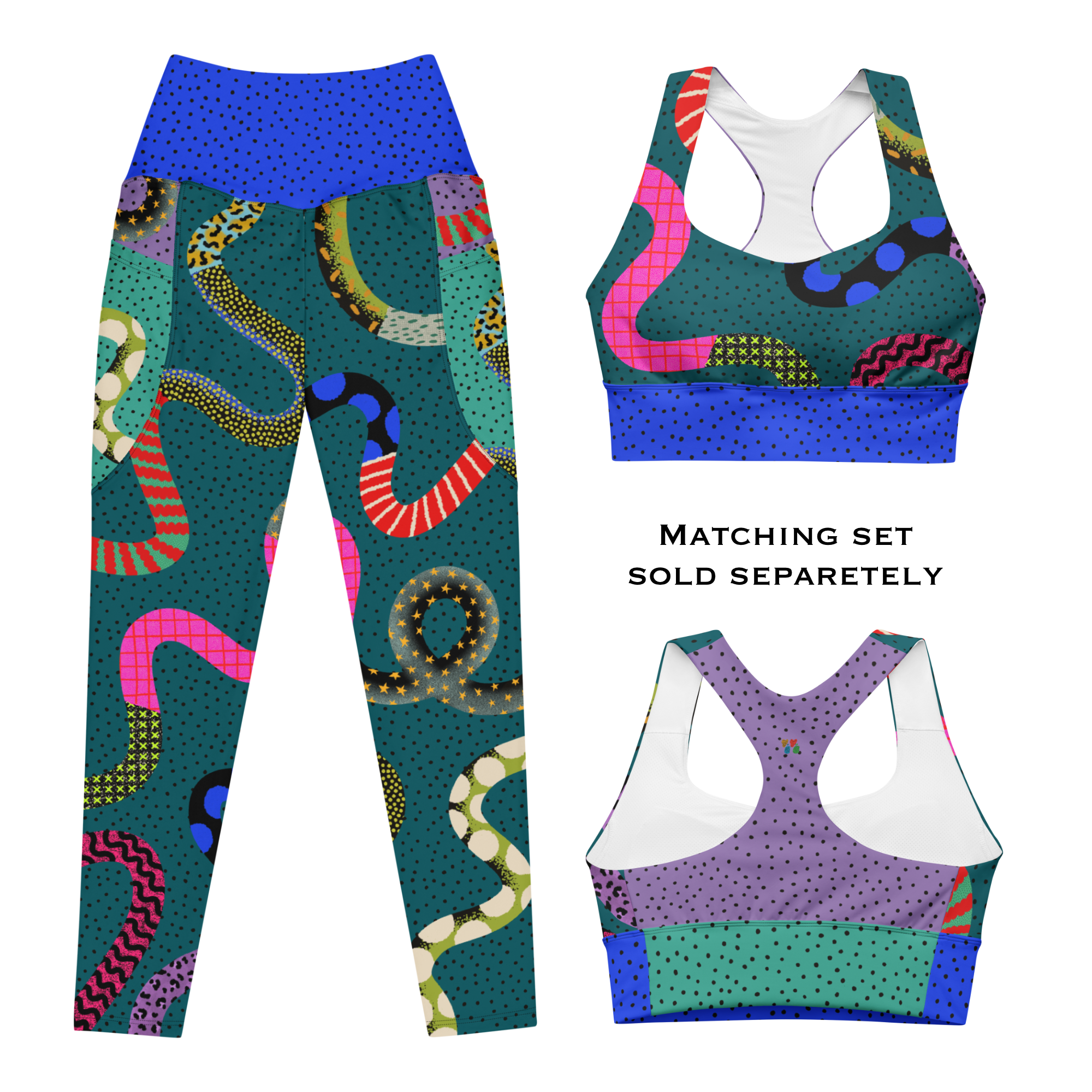 THE WIGGLES Pocket Leggings - TEAL