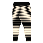 Gestreifte Leggings in Übergröße – TIM'S LILA & NEONGRÜN