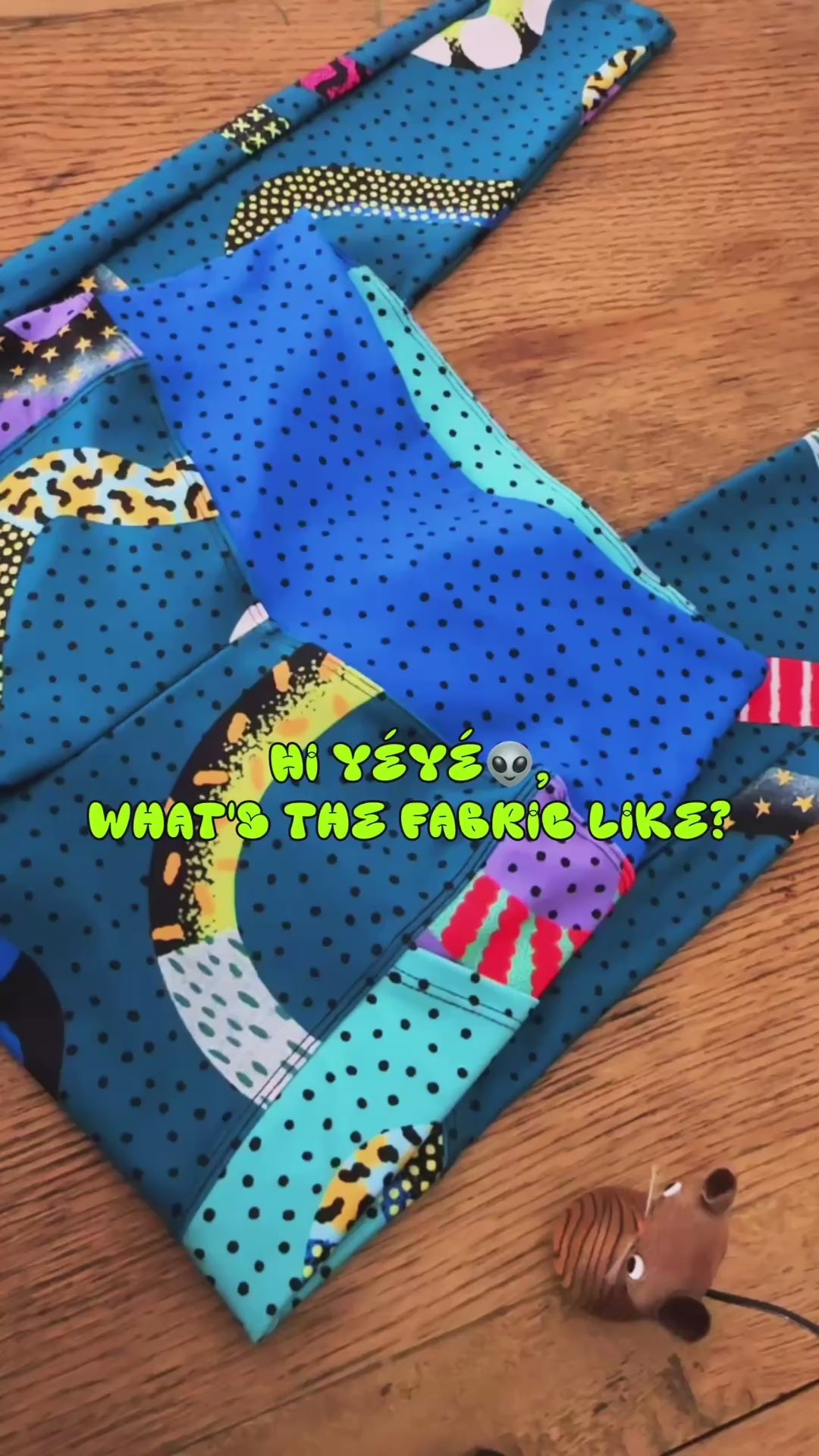 THE WIGGLES POCKET LEGGINGS - TÜRKIS 