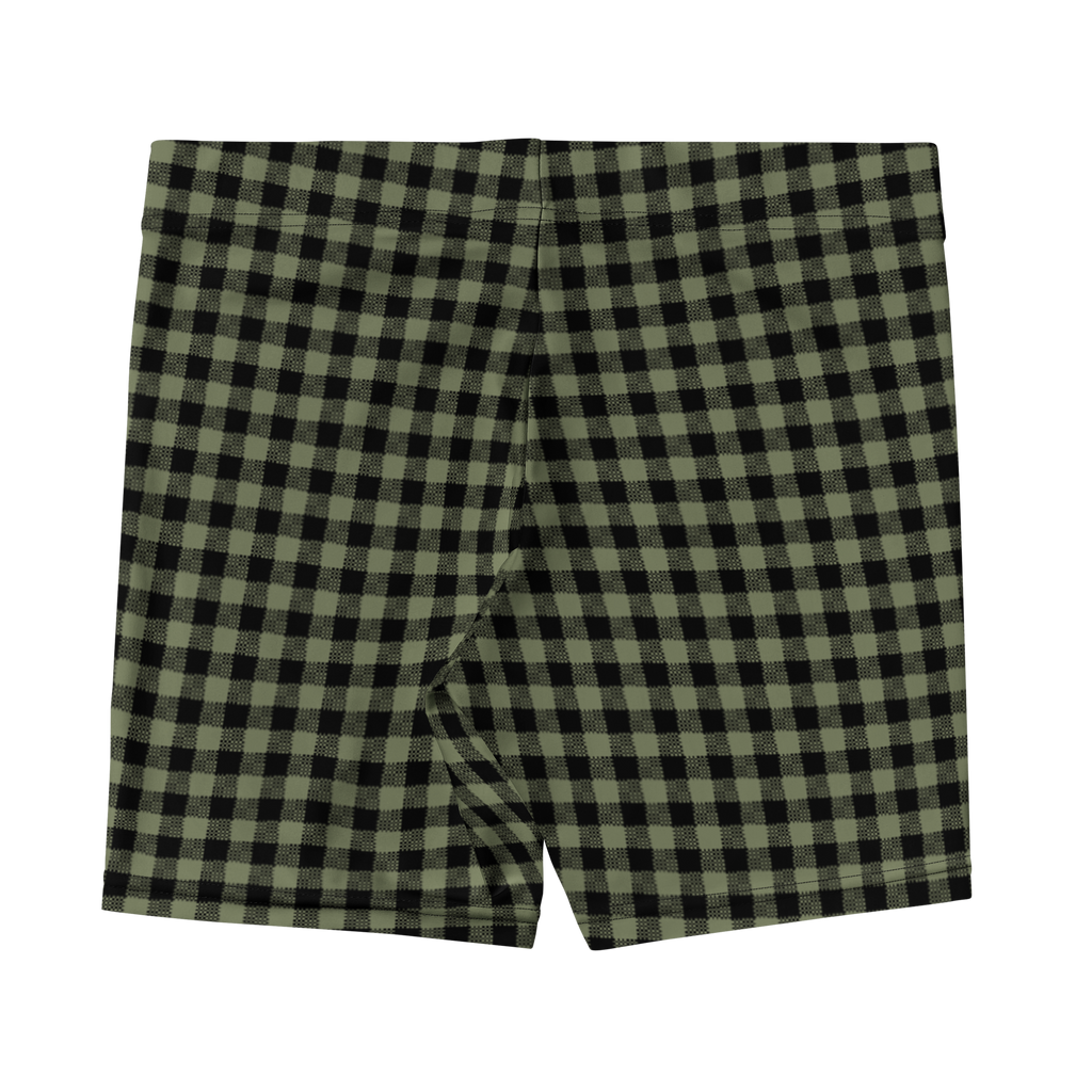 studio-yeye-bike-shorts-gingham-lover-moss-green-flat-back