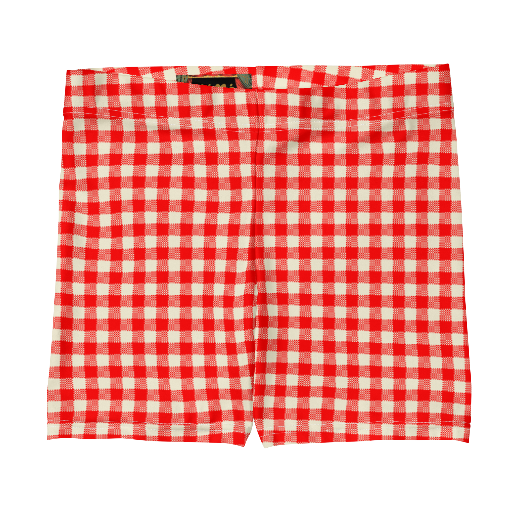 studio-yeye-bike-shorts-gingham-red-flat-front