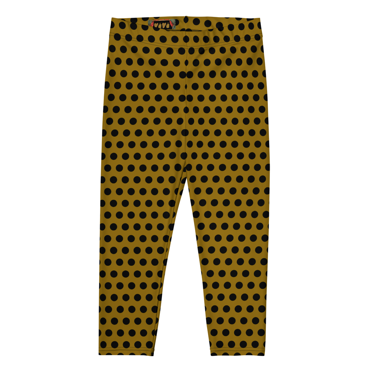studio-yeye-capri-leggings-polka-dot-dark-mustard