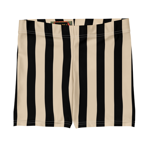 studio-yeye-circus-stripe-bike-shorts- black-white-front