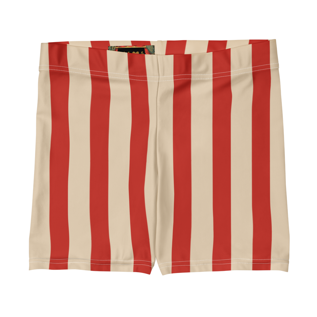 studio-yeye-circus-stripe-bike-shorts-red-front
