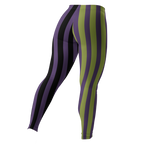studio-yeye-circus-stripe-leggings-halloween-purple-acidgreen-black tights - back