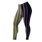 studio-yeye-circus-stripe-leggings-halloween-purple-acidgreen-black tights - sidee