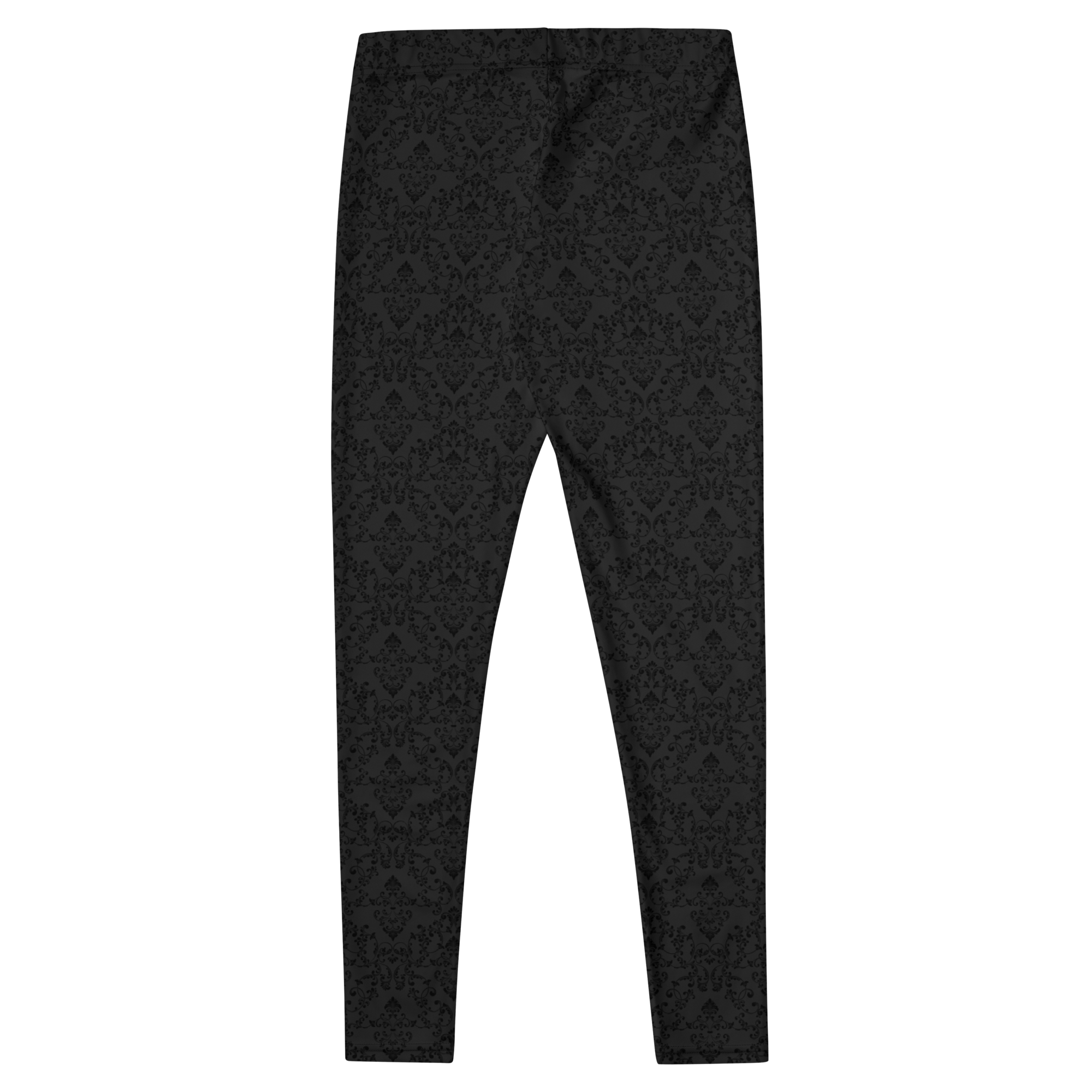 Dark gothic damask print leggings by YéYé