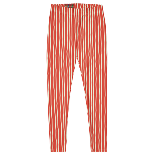 studio-yeye-doodle-stripe-leggings-red-cream-flat-front