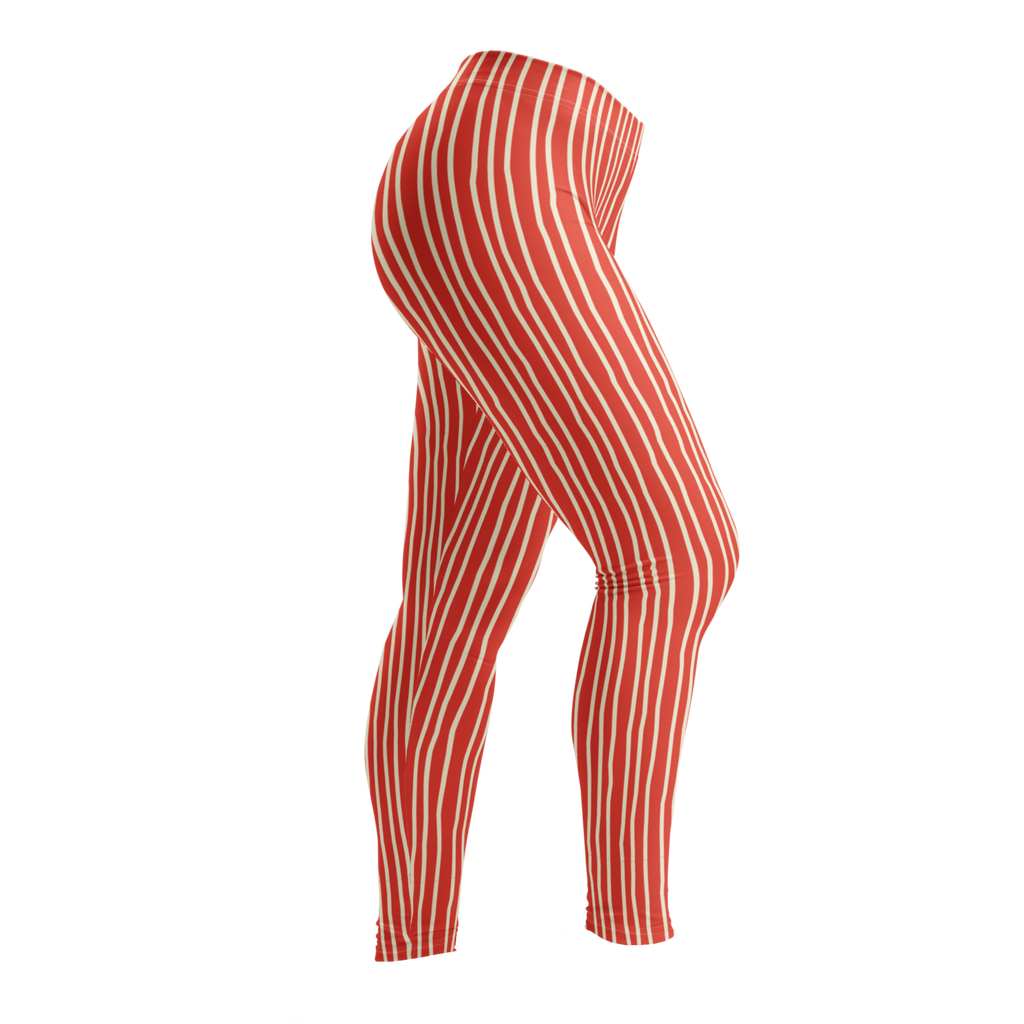 studio-yeye-doodle-stripe-leggings-red-cream-side