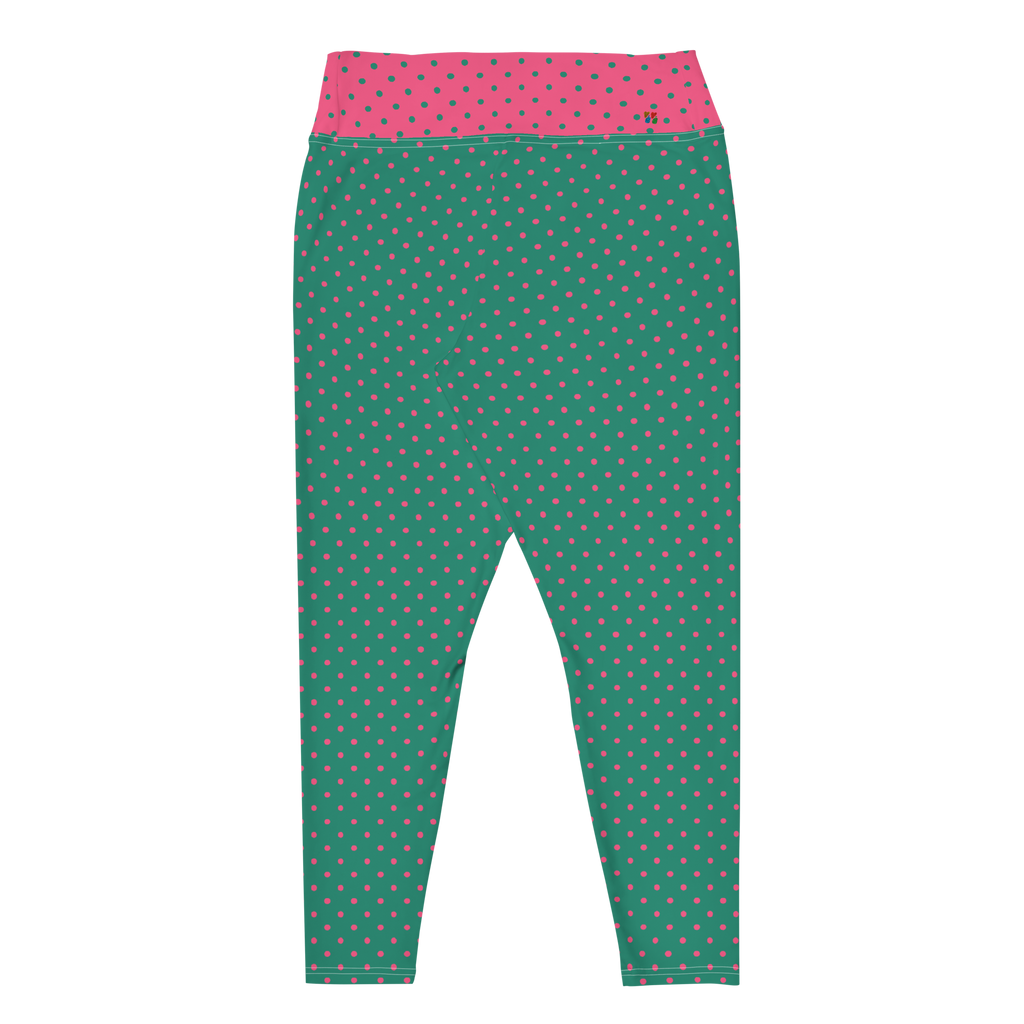 studio-yeye-dotty-plus-size-legging-mint-green-pink-flat-back