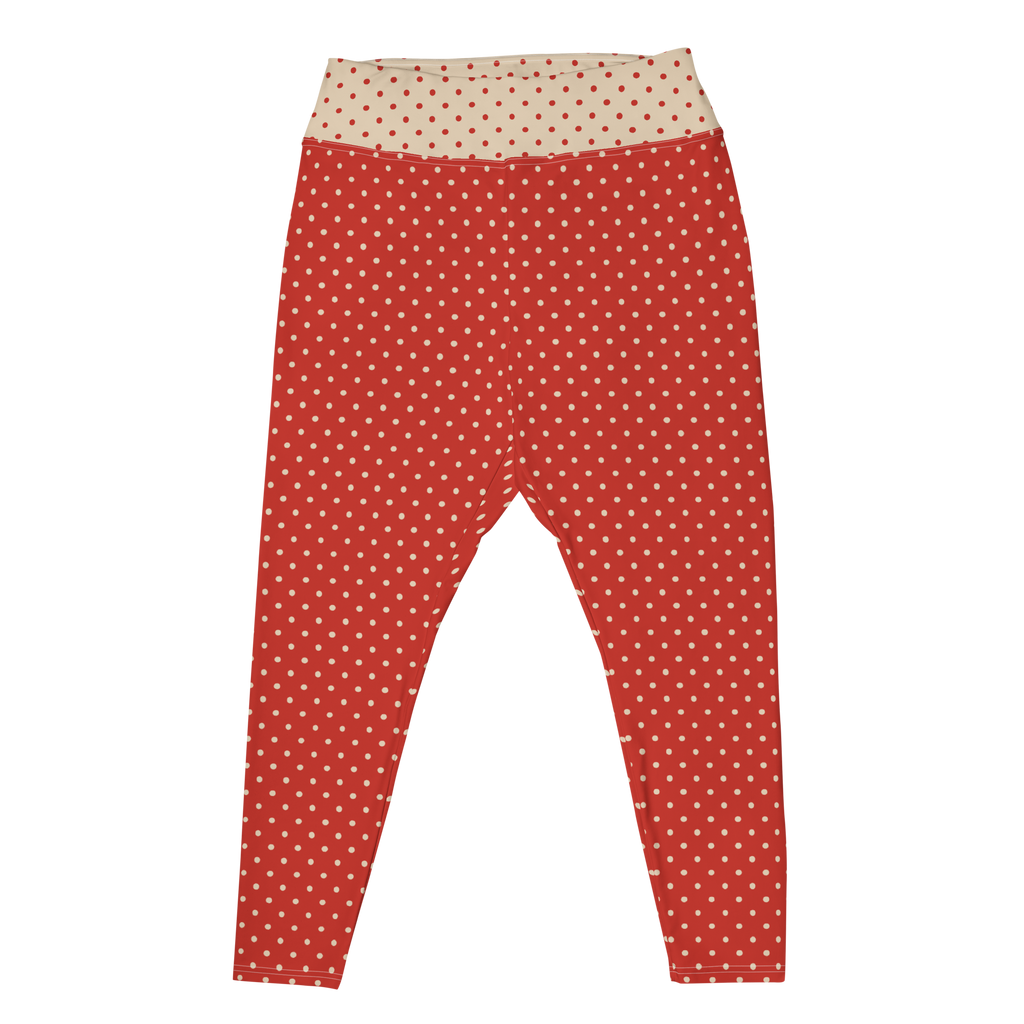 studio-yeye-dotty-plus-size-legging-red-cream-white-flat-front