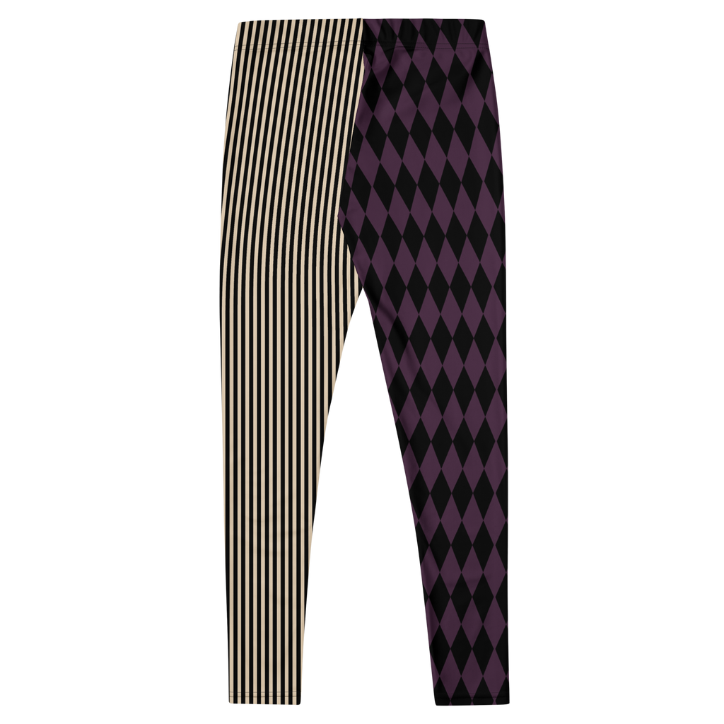 studio-yeye-fashion-leggings-pinstripe-jester-eggplant-flat-back