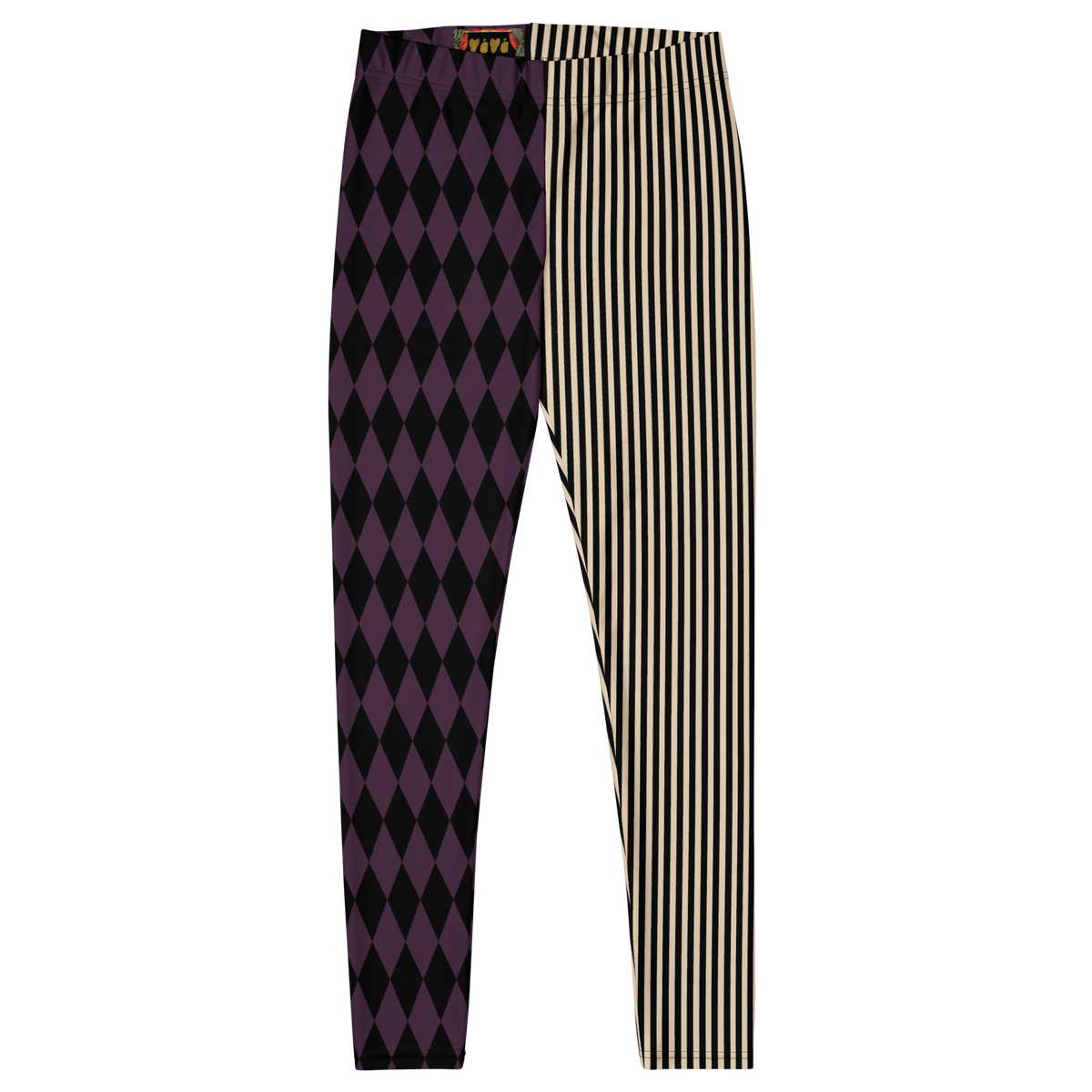 studio-yeye-fashion-leggings-pinstripe-jester-eggplant-flat-front