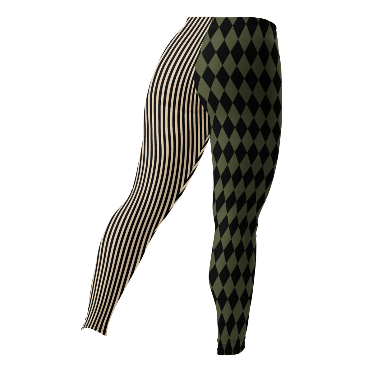studio-yeye-fashion-leggings-pinstripe-jester-olive-green-back
