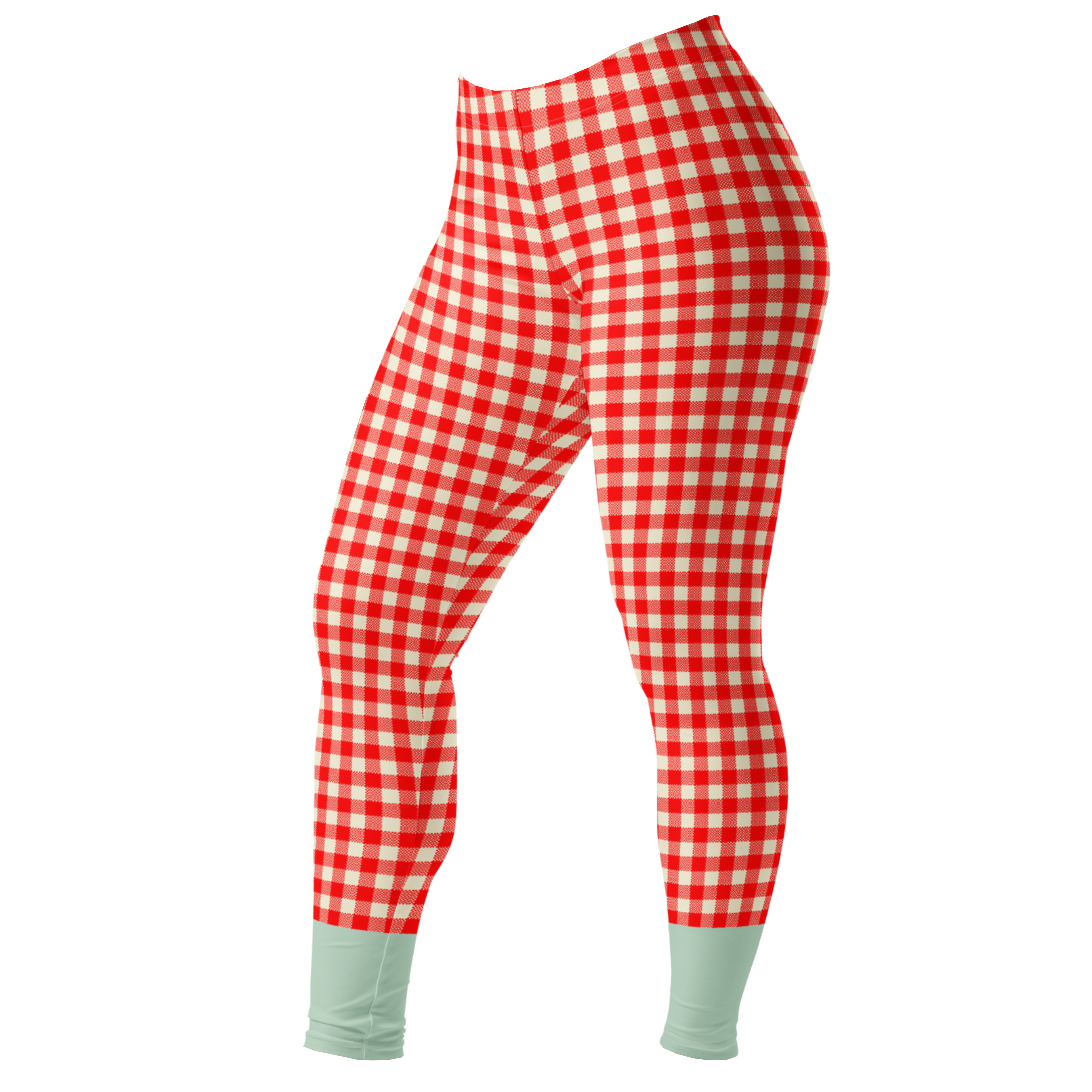 studio-yeye-gingham-lover-leggings-red-paste-blue-front