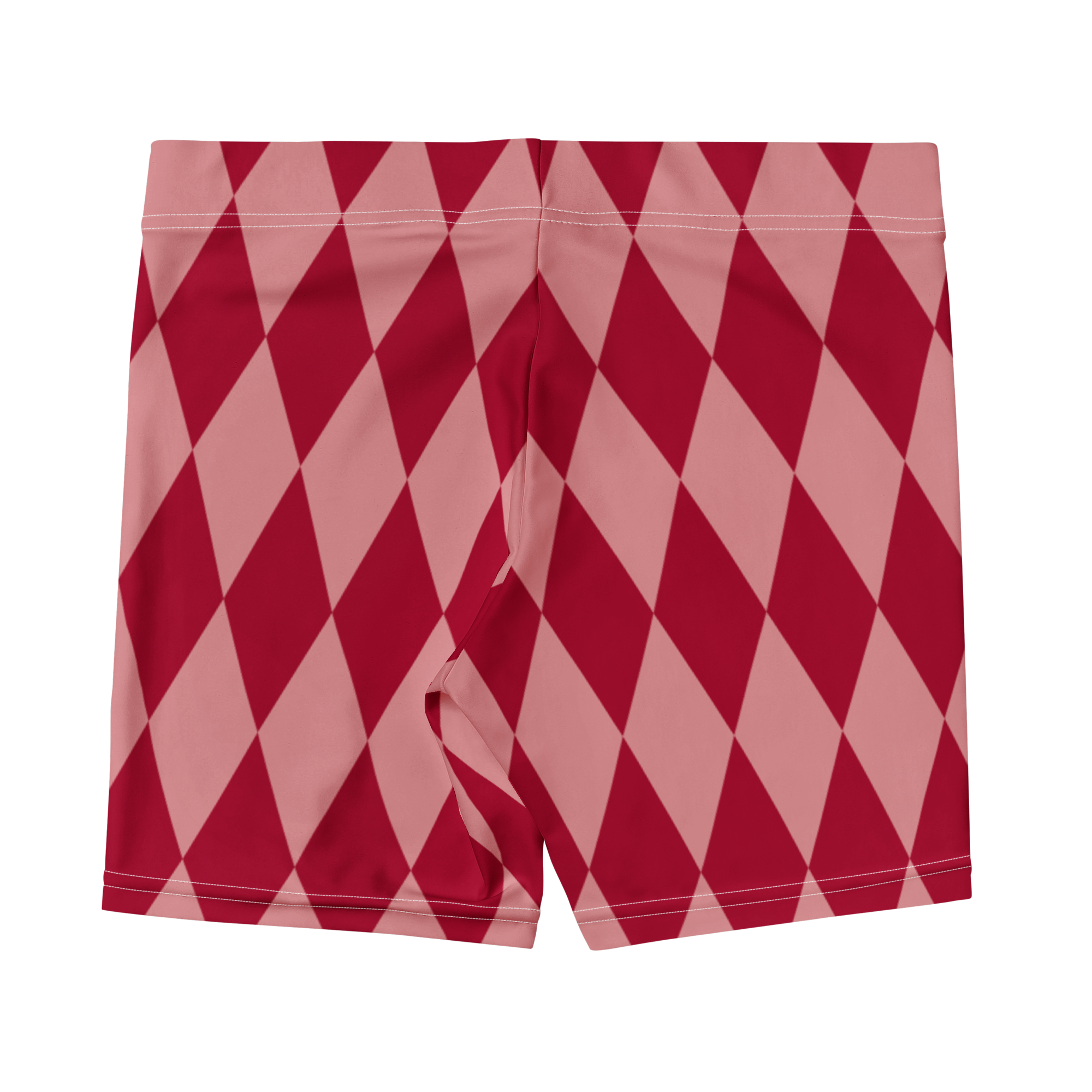 studio-yeye-harlequin-diamond-bike-shorts-pink-red-back