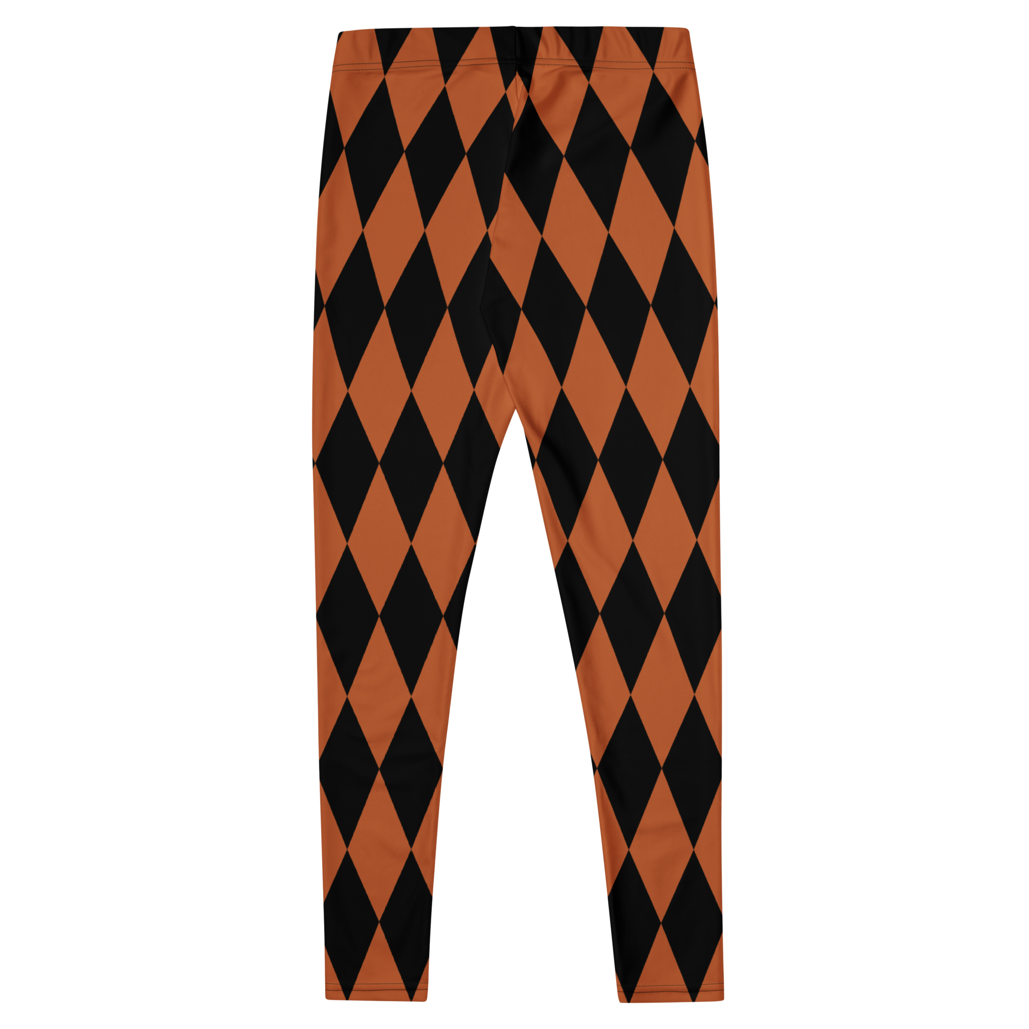 studio-yeye-harlequin-diamond-leggings-burnt-orange-black