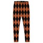 studio-yeye-harlequin-diamond-leggings-burnt-orange-black