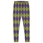 studio-yeye-harlequin-diamond-leggings-green-purple-tim burton