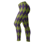 studio-yeye-harlequin-diamond-leggings-green-purple-tim burton