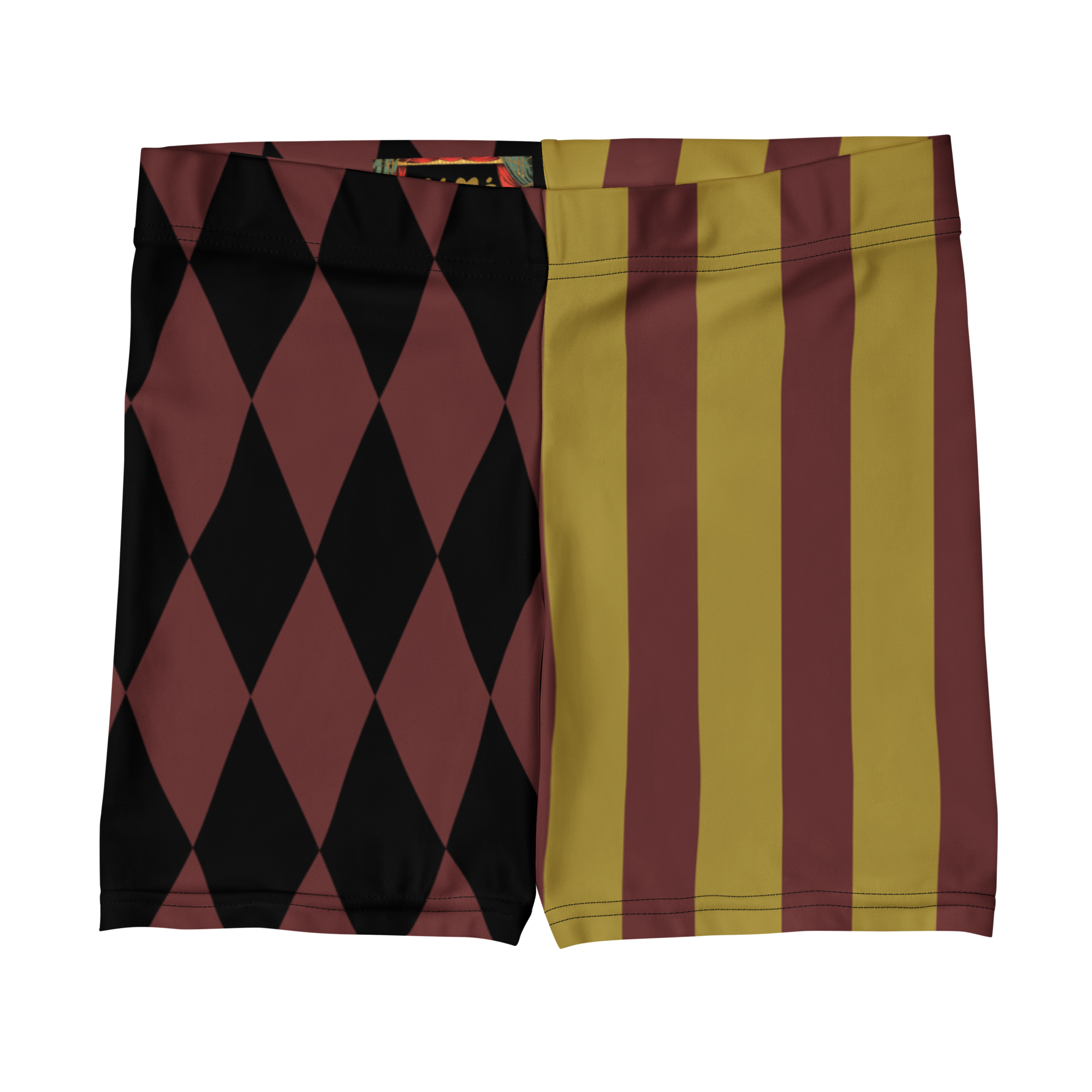 studio-yeye-harlequin-jester-gold-burgundy-black-front