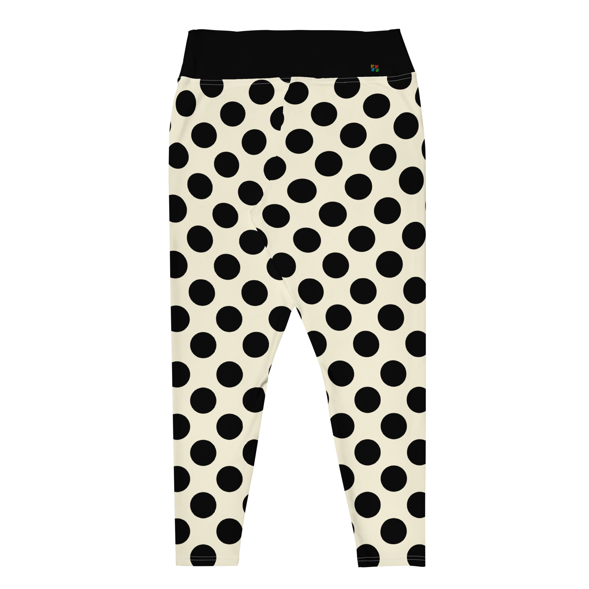 studio-yeye-ladybug-black-white-plus-size-leggings-flat-back