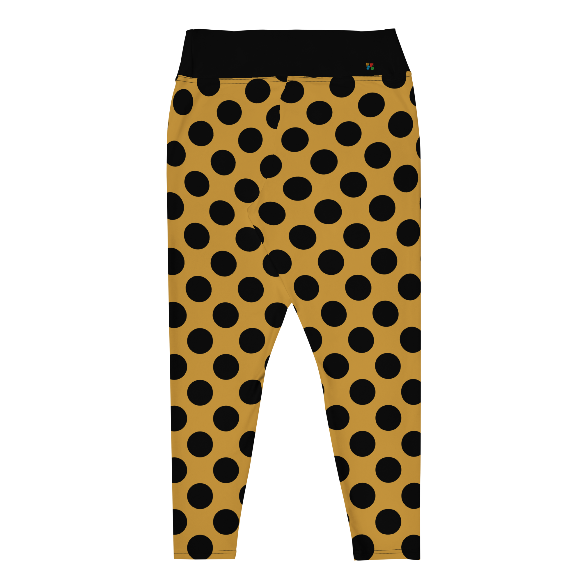studio-yeye-ladybug-plus-size-leggings-mustard-black-flat-back
