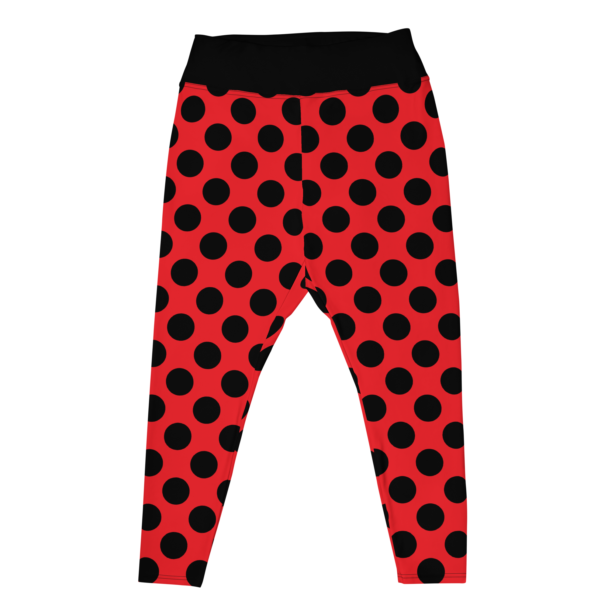studio-yeye-ladybug-plus-size-leggings-red-black-flat-front