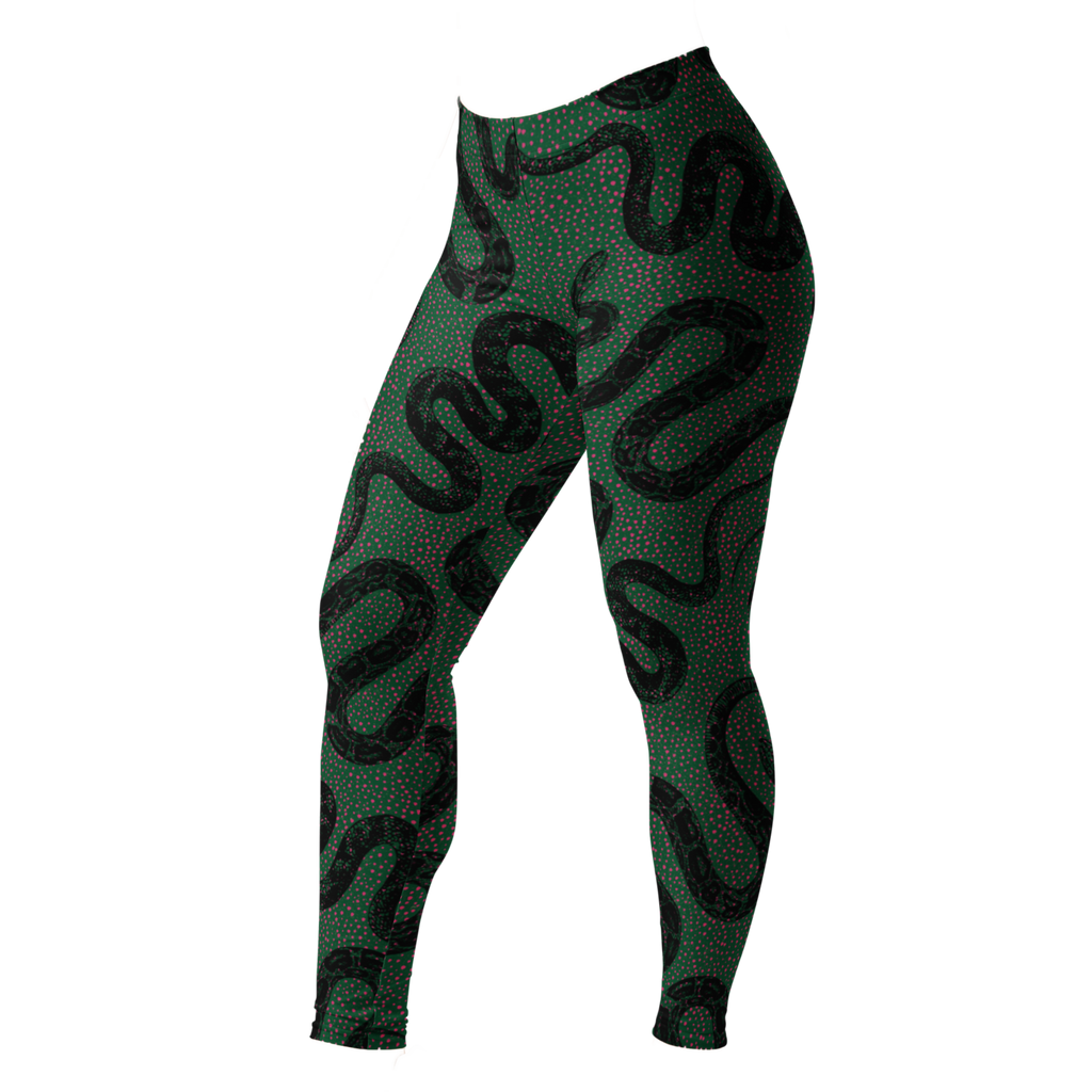 studio-yeye-leggings-snake-pink-dots-green