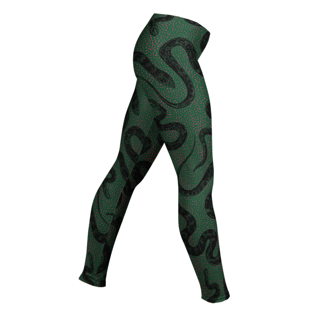 studio-yeye-leggings-snake-pink-dots-green