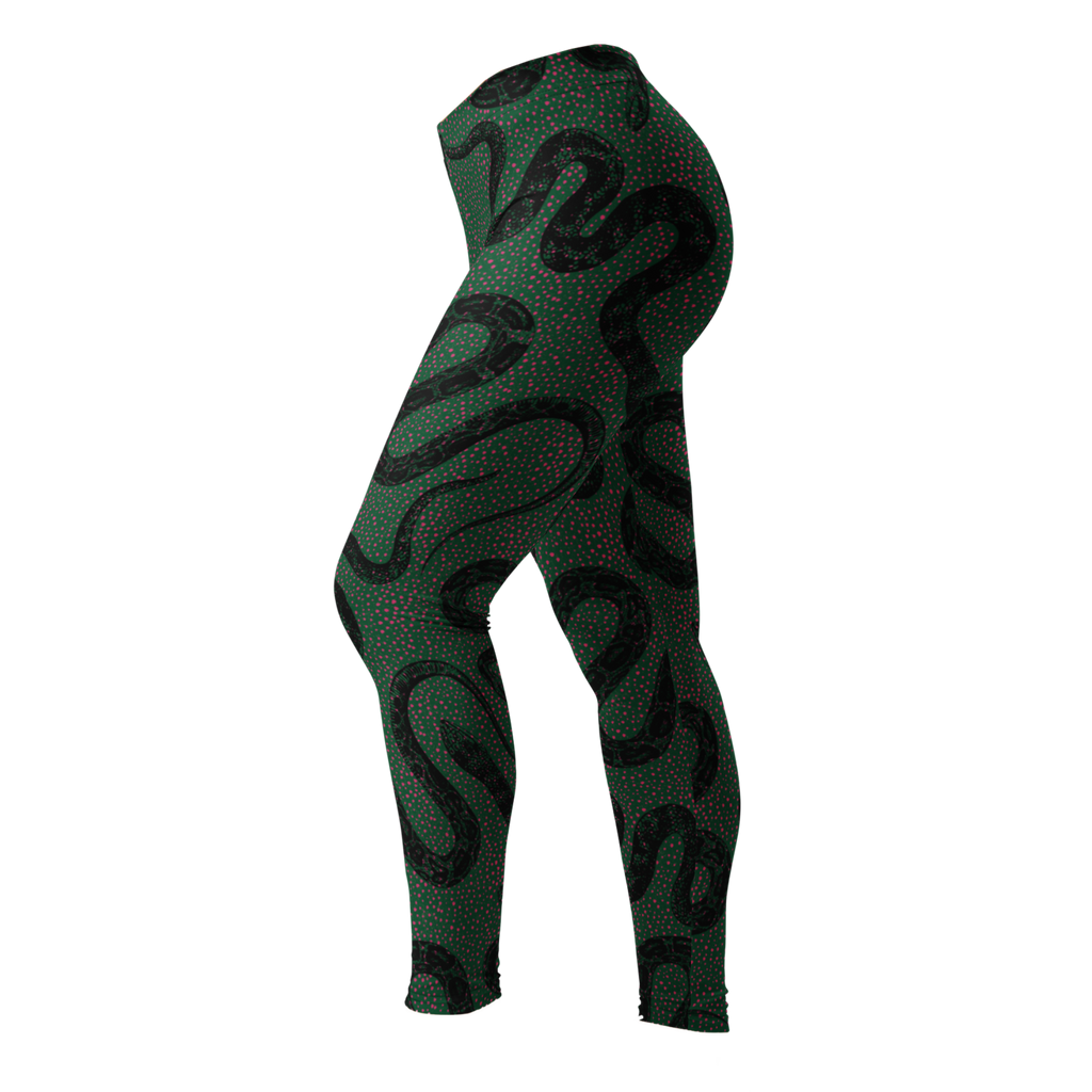 studio-yeye-leggings-snake-pink-dots-green