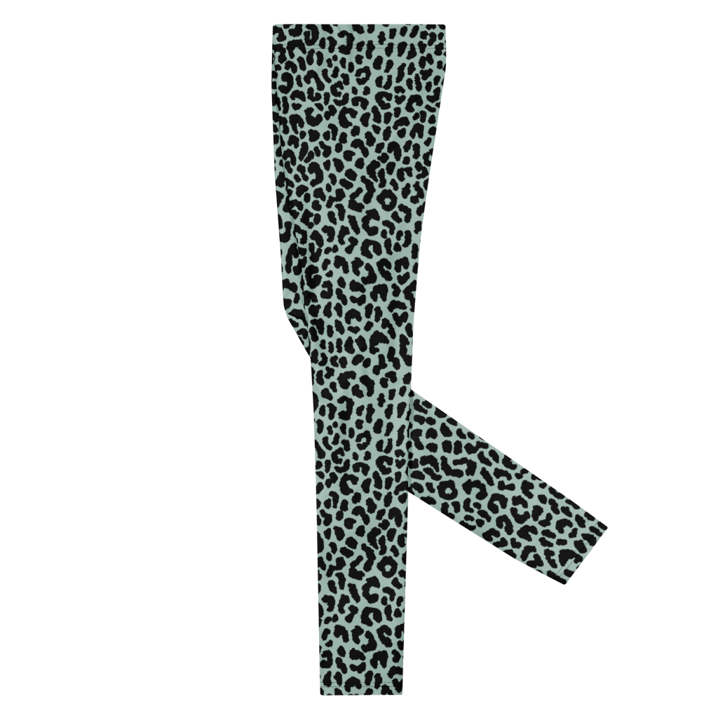 studio-yeye-leopard-love-mens-leggings-mint-blue-black-side