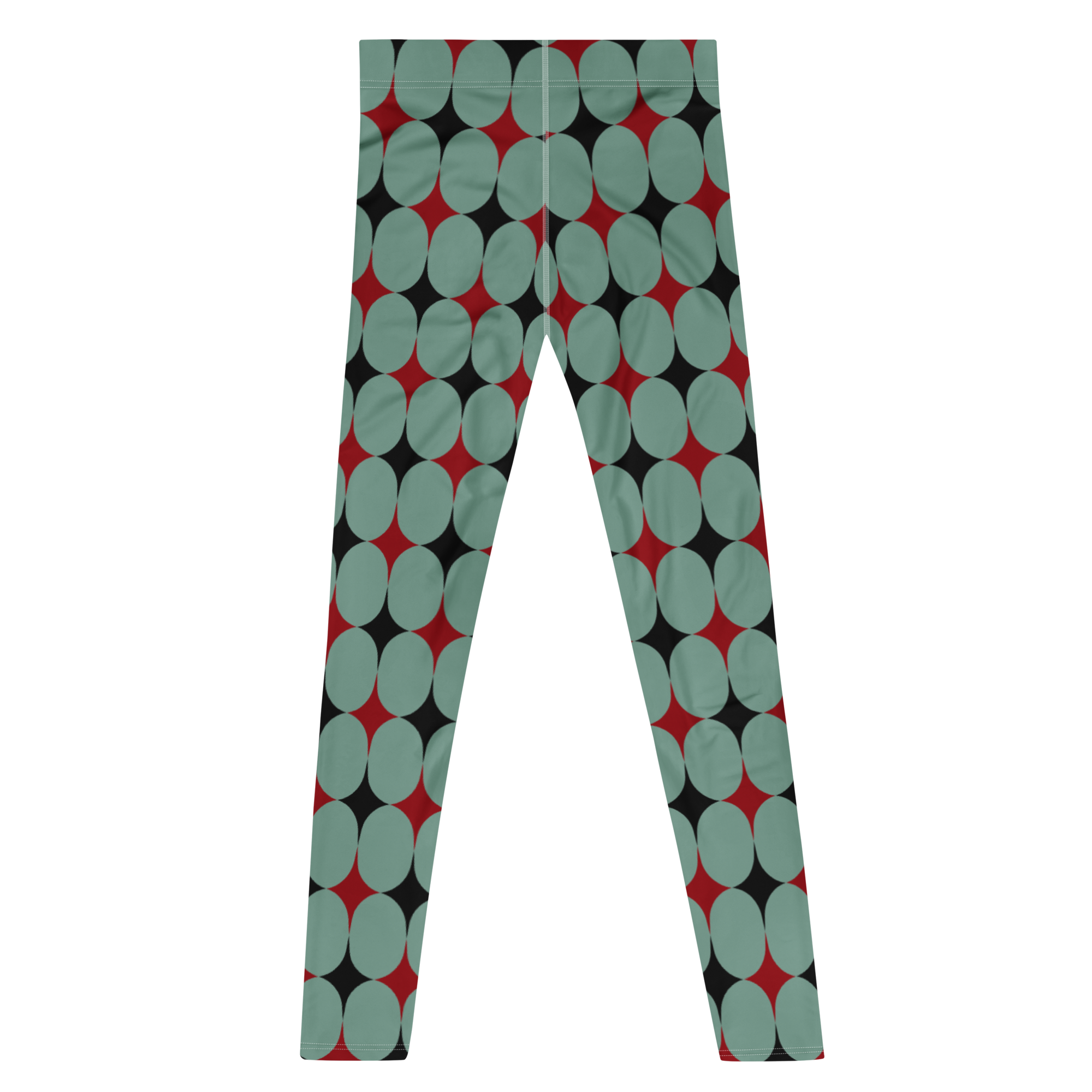 studio-yeye-mens-leggings-stardust-diamond-mid-century-mint