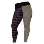 studio-yeye-plus-size-leggings-pinstripe-jester-eggplant-front