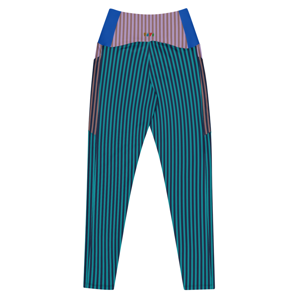 studio-yeye-pocket-leggings-stripe-navy-flat-back