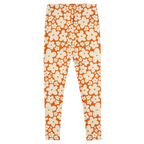 Retro hand-illustrated blooms packed tight in orange — cheerful, bold, and bursting with 60s flower power. Illustrated by YéYé.