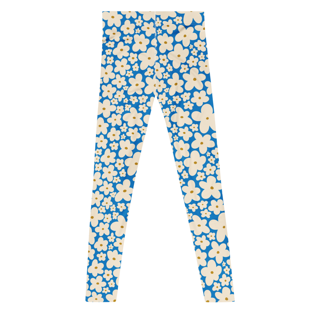 studio-yeye-sunny-bloom-mens-leggings-blue-flat-back