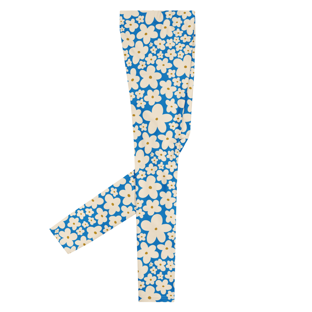 studio-yeye-sunny-bloom-mens-leggings-blue-flat-side-left