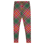 Oversized diagonal tartan in bold pink and green — maximalist, eye-catching, and undeniably fun.