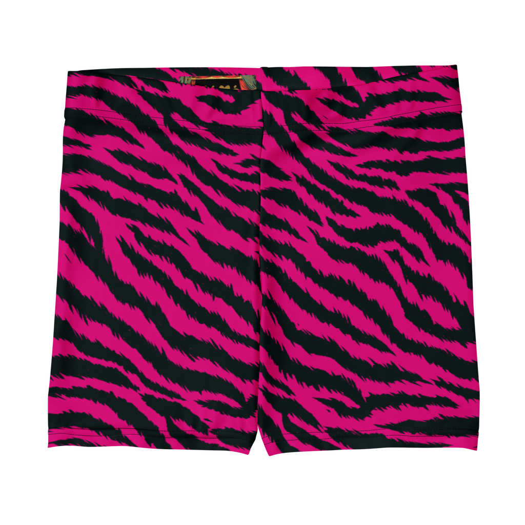 studio-yeye-tiger-lover-bike-shorts-hot-pink-black-front
