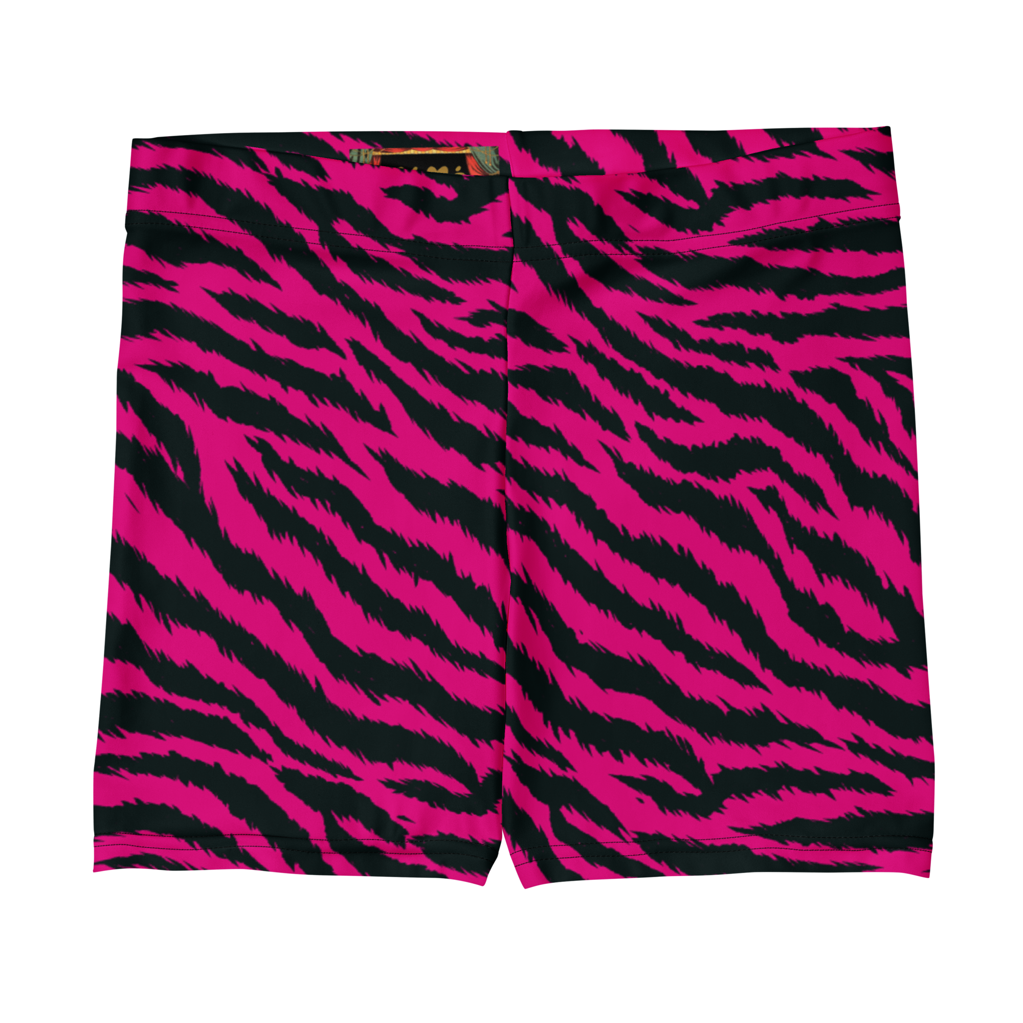 studio-yeye-tiger-lover-bike-shorts-hot-pink-black-front
