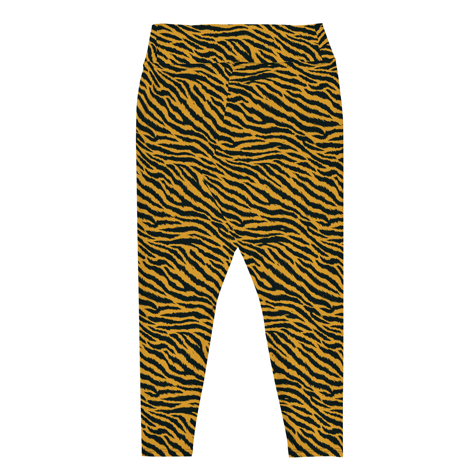 studio-yeye-tiger-lover-plus-size-legging-mustard-yellow-flat-back