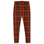 Retro red tartan plaid leggings by YéYé