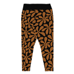 studio-yeye-vintage-maui-plus-size-leggings-brown-flat-back