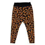 studio-yeye-vintage-maui-plus-size-leggings-brown-flat-front