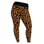 studio-yeye-vintage-maui-plus-size-leggings-brown-front