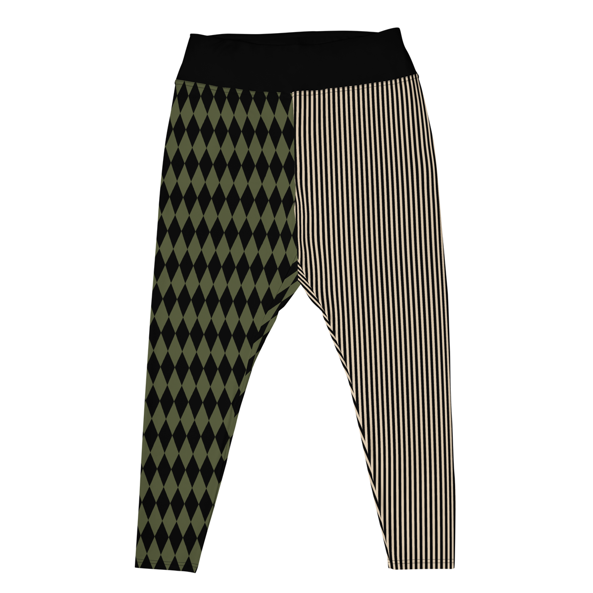 studioyeye-plussize-leggings-pinstripe-jester-flat-front
