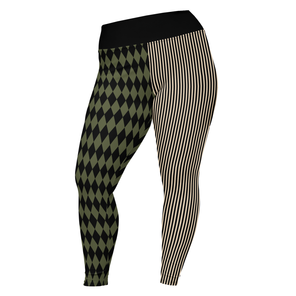 studioyeye-plussize-leggings-pinstripe-jester-front
