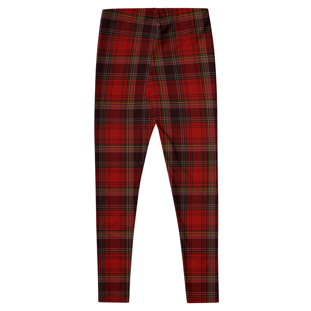 Bold red tartan leggings for punk, grunge and trad style. A classic that never quits. Recycled materials, UPF 50+, squat-proof. 
