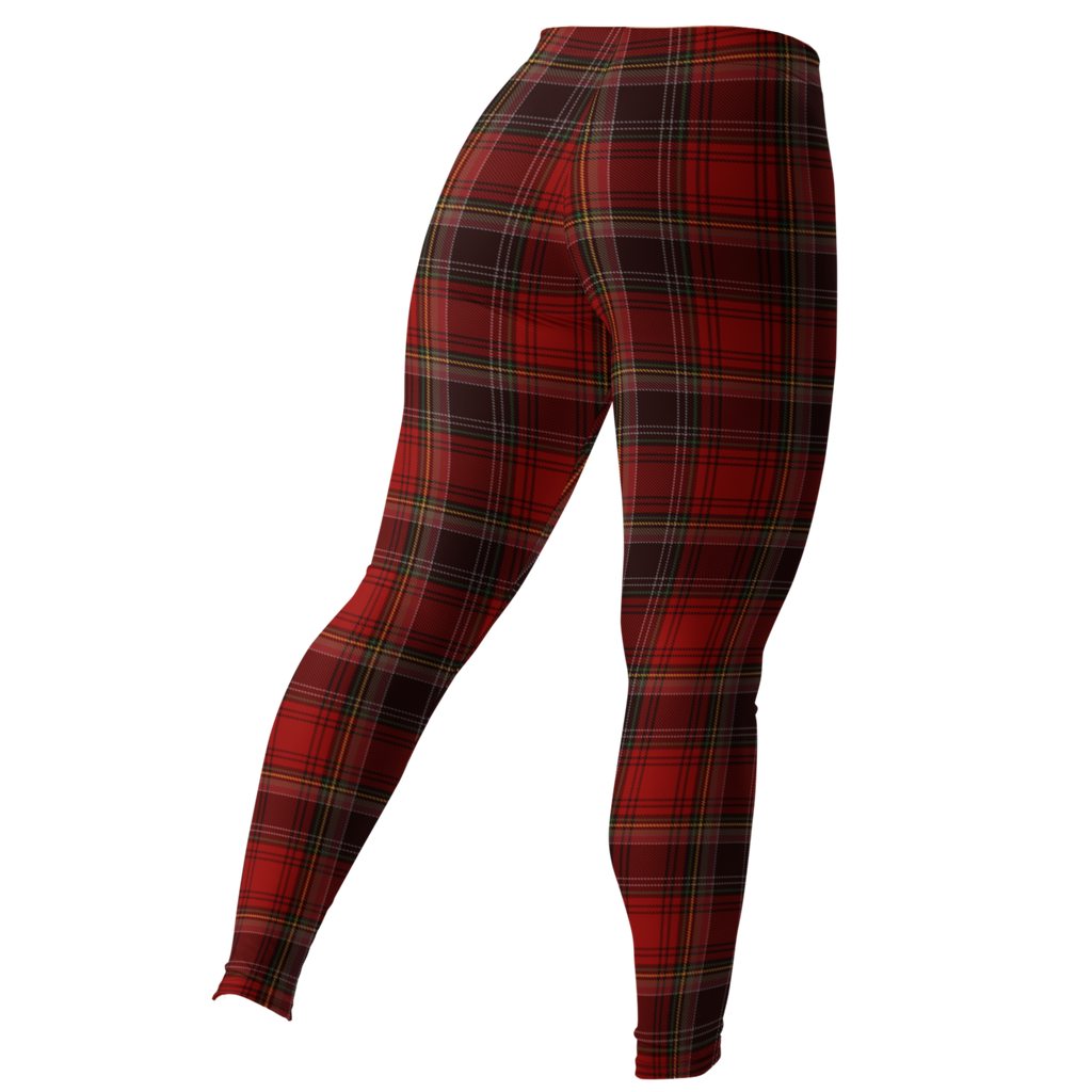 Bold red tartan leggings for punk, grunge and trad style. A classic that never quits. Recycled materials, UPF 50+, squat-proof. 